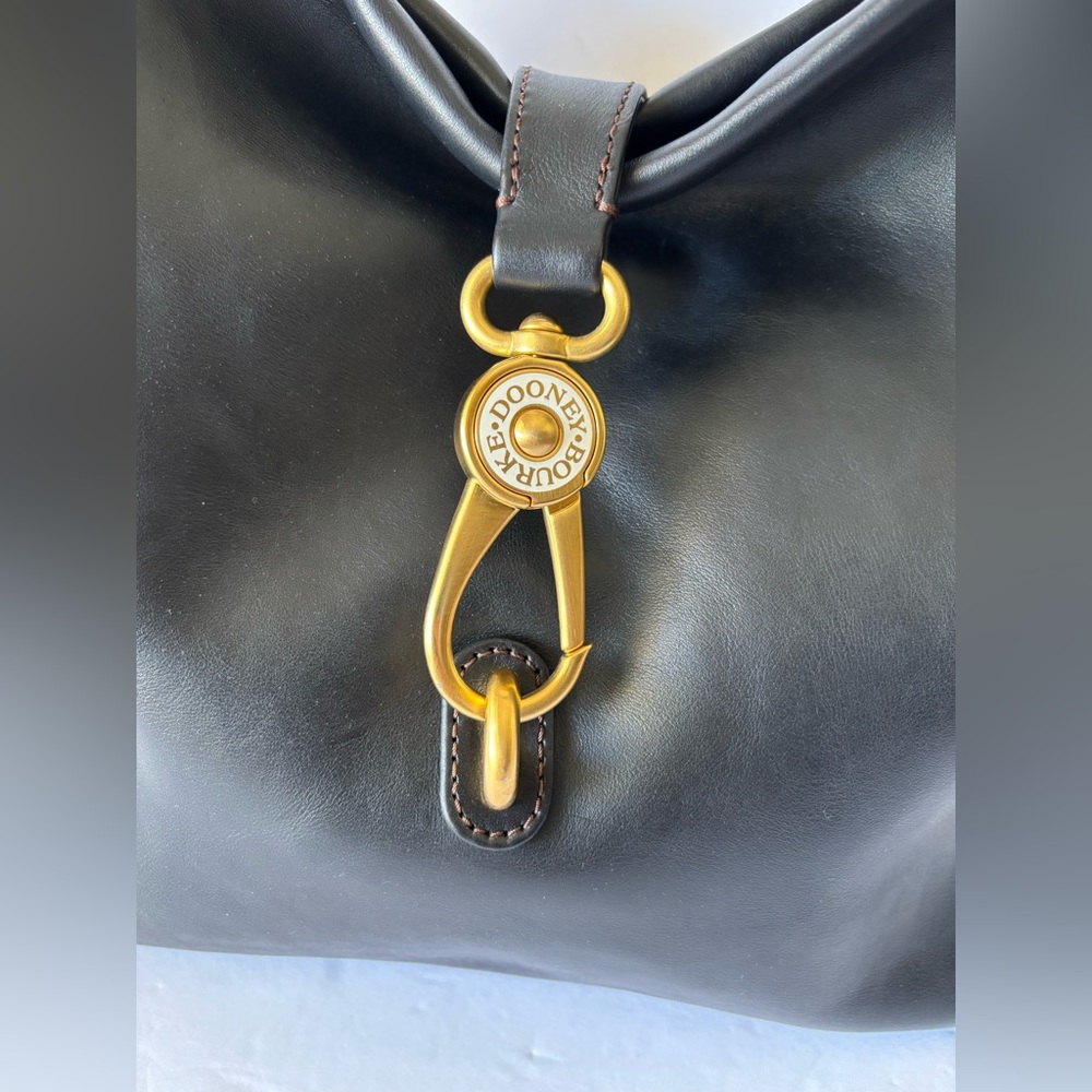 Dooney & Bourke Florentine Logo Lock Shoulder Bag - Picture 8 of 12